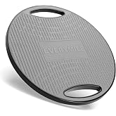 EVERYMILE Wobble Exercise Balance Board, No-Skid Surface | Exercise Balance Stability Trainer, Portable Balance Board with Handle for Workout Trainer,No-Skid Surface,15.7"