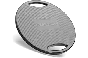 EVERYMILE Wobble Balance Board, Exercise Balance Stability Trainer Portable Balance Board with Handle for Workout Core Trainer Physical Therapy & Gym 15.7" Diameter No-Skid Surface