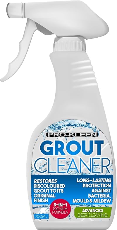 Pro-Kleen 750ml Tile Grout Cleaner Restorer for Kitchen & Bathroom