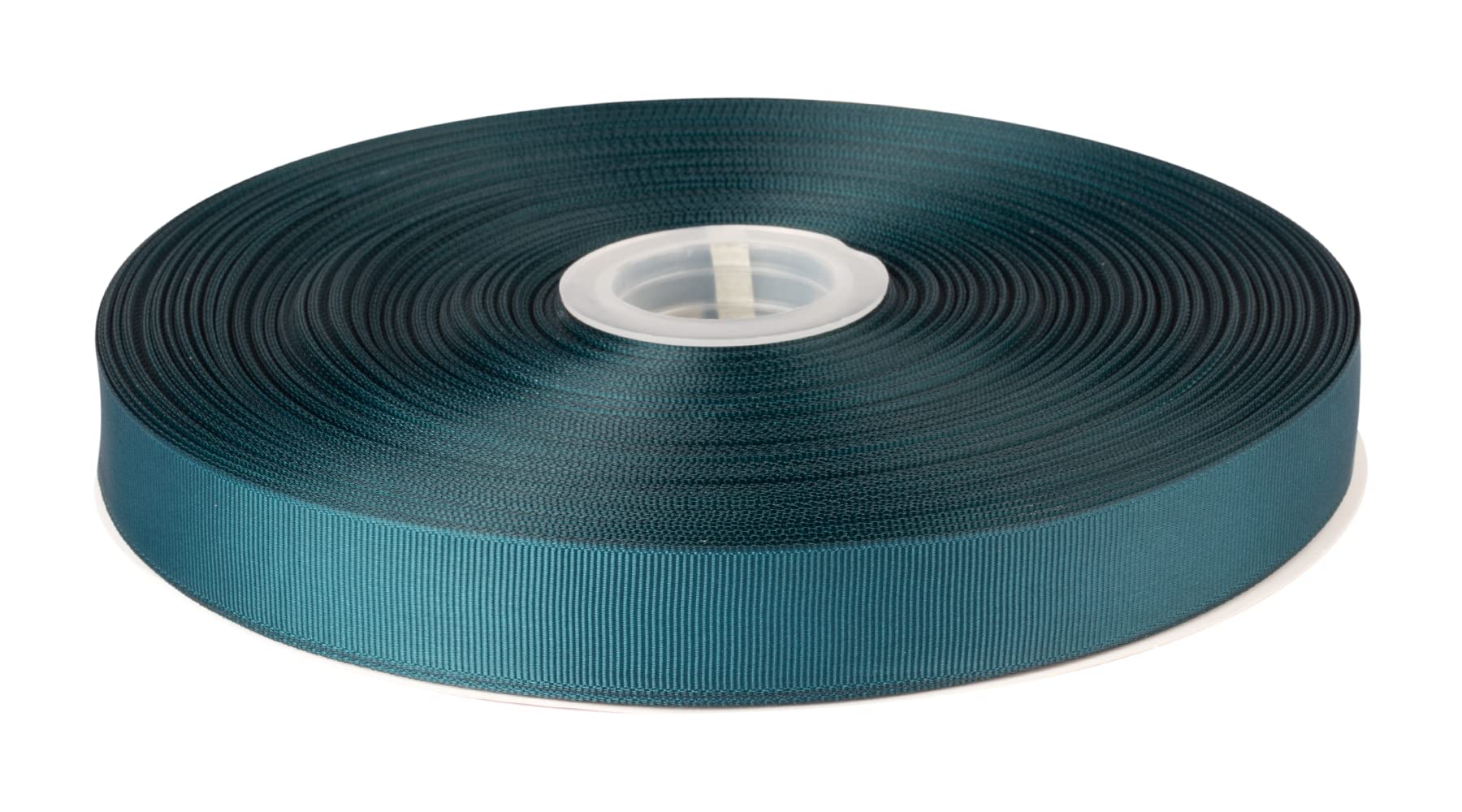 Fondersy 22mmX 91M Solid Grosgrain Ribbon for Gift Wrapping, Hair Bows, Parties, Wedding Decoration, Crafts Sewing(Teal)