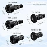 Dunear 24-in-1 Doorbell Screwdriver Kit 20Pcs Screws T6 T15 PH2 Bits view 4