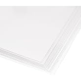 uxcell 0.1mm Thick A4 Size Clear PVC Sheet 297mm x 210mm Transparent Rigid Plastic Sheet,Office,DIY Cutting,20pcs