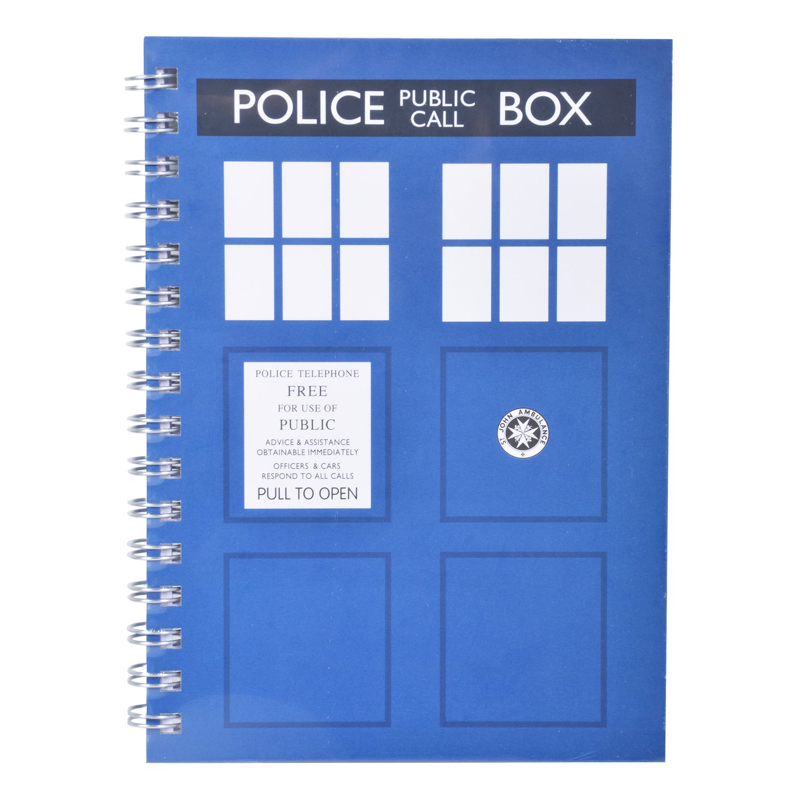 Doctor Who A5 Tardis Notebook