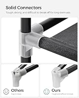 SONGMICS Fabric Wardrobe Portable Wardrobe 12 Compartments 45x150x175 cm view 3