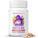 Organic Goat's Rue Lactation Supplement &ndash; Breastfeeding, Boost Milk Supply | Goats rue capsules for breast milk production in nursing moms, non-GMO, vegan, gluten-free, third-party tested, safe