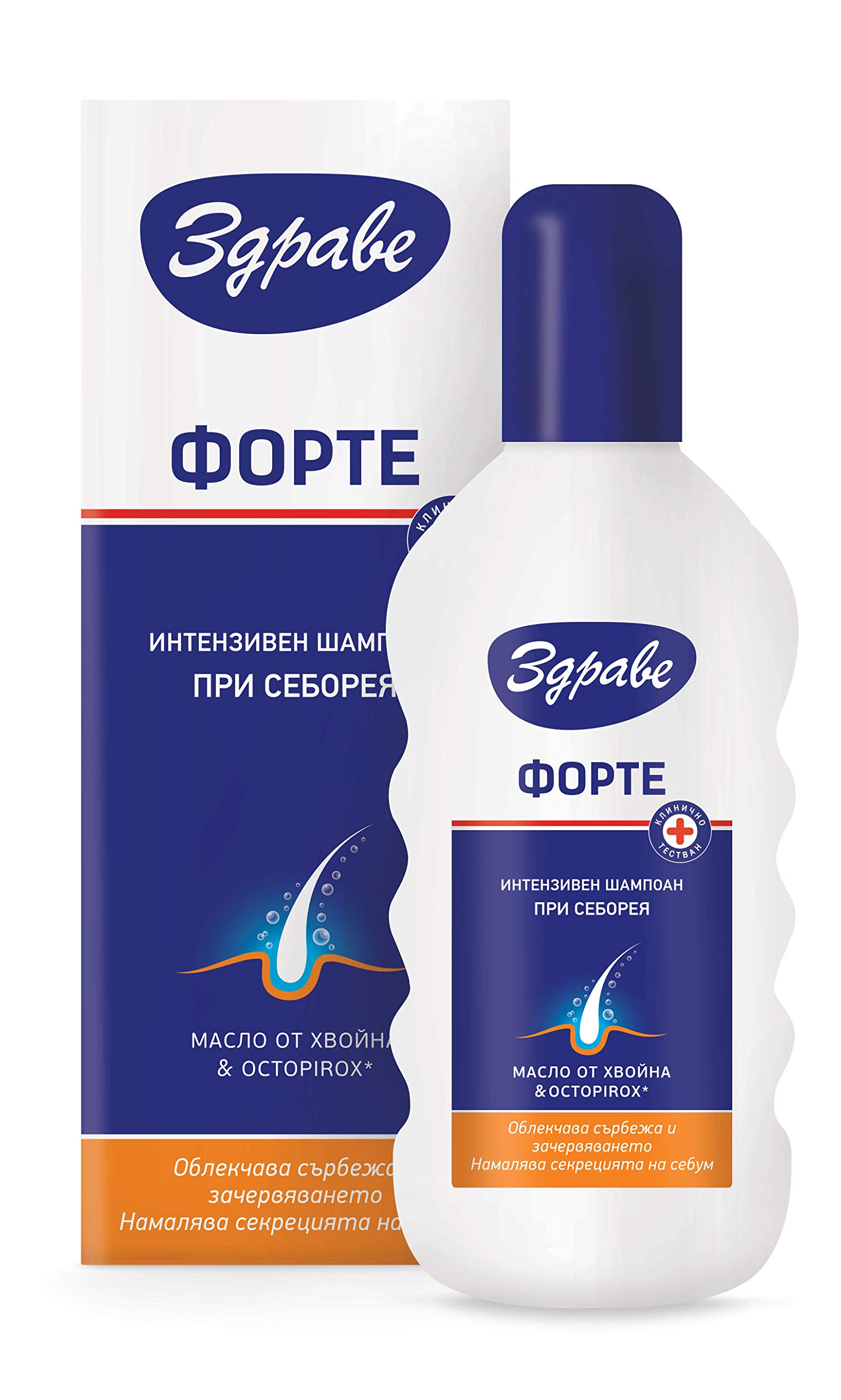 ZDRAVE Forte Seborrhoic Eczema Shampoo 130 ml