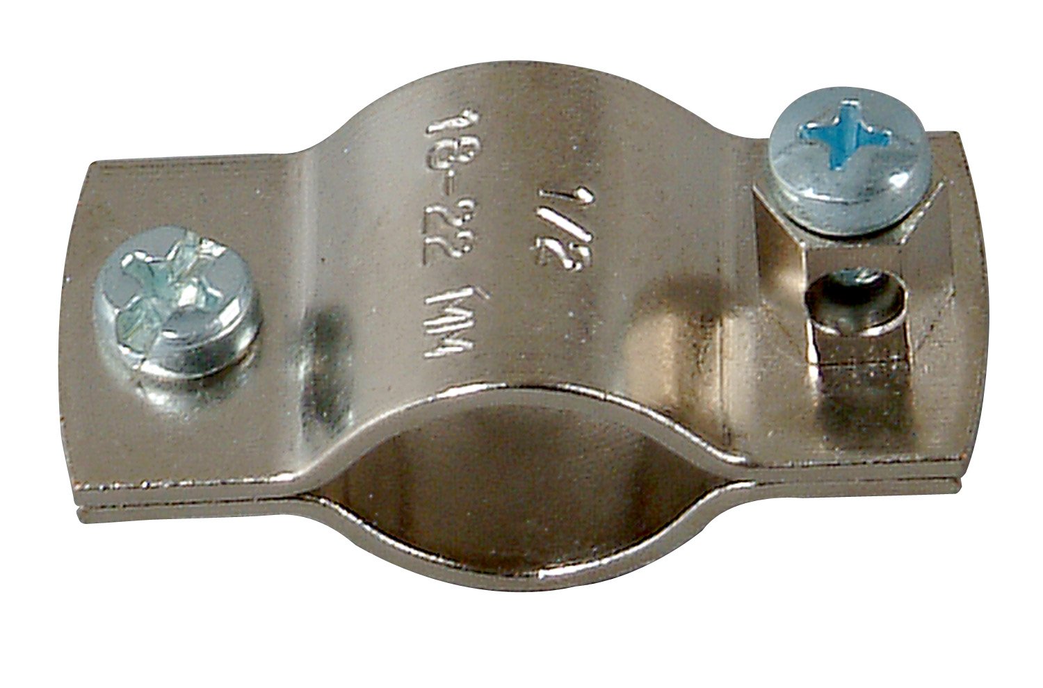 Kopp 346901087 Earth Pipe Clamp for Copper Pipe with Protective Conductor Connection up to 25 mm²