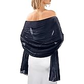 FURTALK Shawls and Wraps for Evening Dresses Sparkly Soft Wedding Party Bridesmaid Scarves for Women