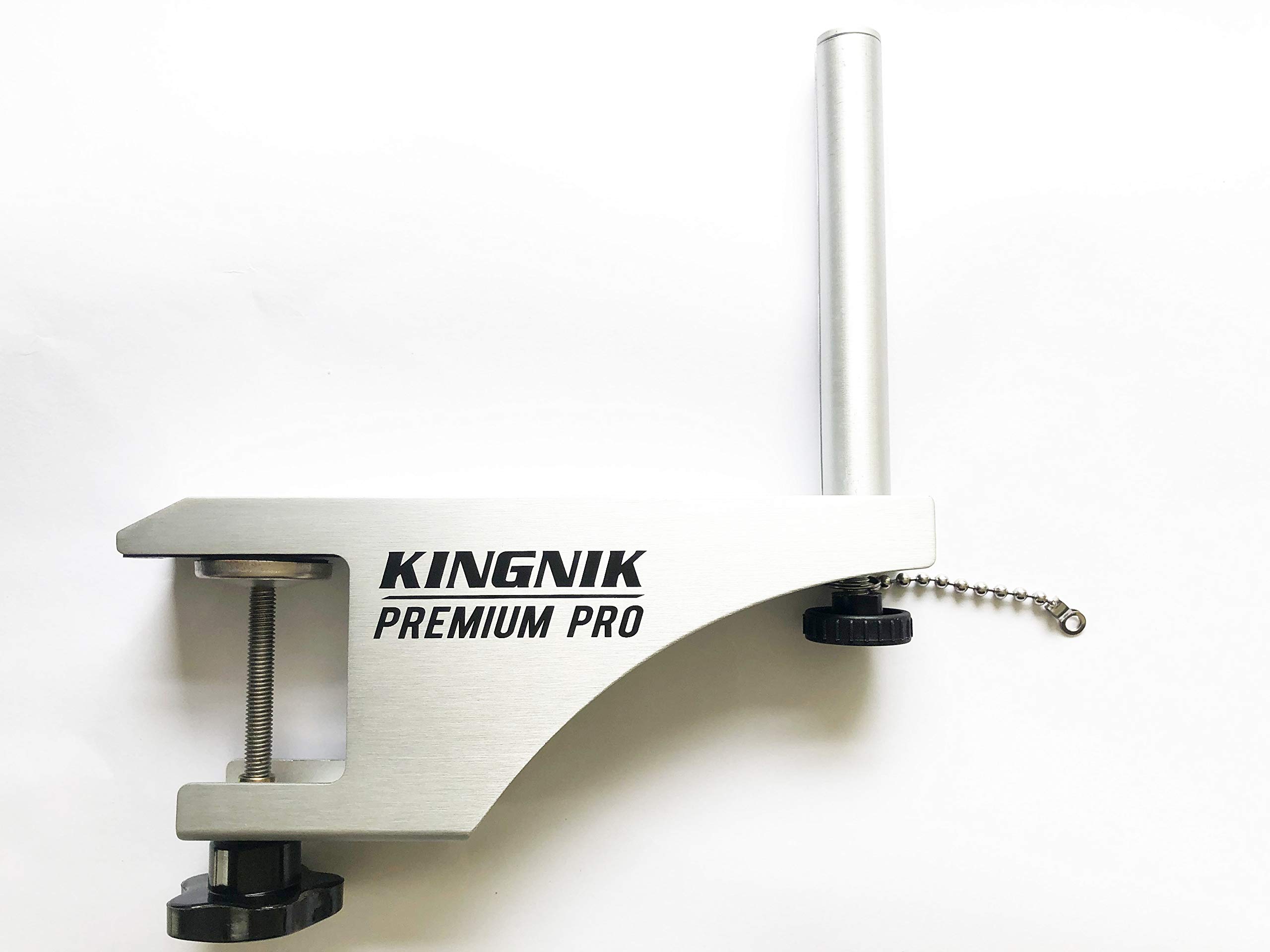 Kingnik Premium Pro Aluminium Lightweight Table Tennis Post set with 2 x Premium Cotton Nets