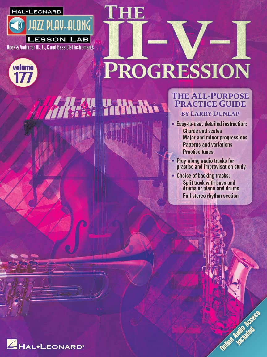 Jazz Play-Along Lesson Lab Volume 177: The II-V-I Progression