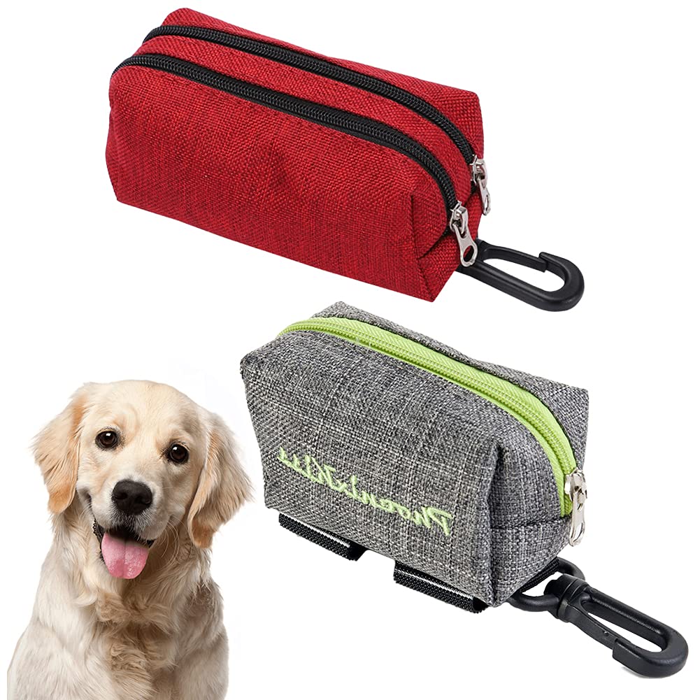 REYOK Dog Poo Bag Dispenser,Garbage Bag Storage Dispenser,Pet Garbage Bag Dispenser,Dog poop bag garbage bag storage bag suitable for any dog leash, pet dog poop cleaning dispenser box