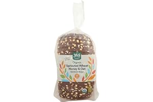 365 by Whole Foods Market Organic Sprouted Honey Oat Sandwich Bread, 22 OZ