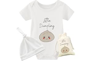 YSCULBUTOL Baby Twins Bodysuit Funny Ramen Outfit Noodle Funny Romper Baby Costume Jumpsuit Hat Bags