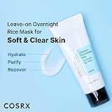 COSRX Ultimate Nourishing Rice Overnight Spa Mask 60ml Rice Niacinamide view 3