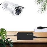 Gonine 12V 5A 60W Power Supply Adapter w/ 8-Way Splitter Cable for CCTV Cameras view 4
