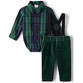 Gymboree baby-boys And Newborn 2 Piece Special Occasion Outfit, Top and Pant Set