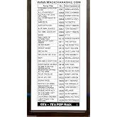 Magic Sing M5: Classic Rock Songs Mix from The 60's, 70's and Beyond - Sing Along to Your Favorites - LeadSinger Compatible Chips