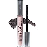 PÜR MINERALS Big Look Mascara in Black - Volumizing And Lengthening Lash Mascara For Longer, Fuller, Softer Lashes - Cruelty-Free & Vegan Lash Tint