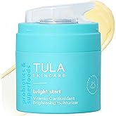 TULA Skin Care Bright Start Vitamin C Antioxidant Brightening Moisturizer - Lightweight Gel Cream, Brightens, Hydrates & provides Antioxidant Protection, 1.7 oz.