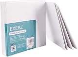 EXERZ Canvas Panels 20x20cm 12pcs - 100% Cotton 280gsm Triple Primed view 8
