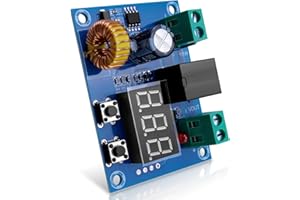 UTKFHT DC12-36V Low Voltage Module, Digital Battery Disconnect Switch, Current Cutoff Low Voltage Protector for Lead-Acid and Lithium-Ion Batteries