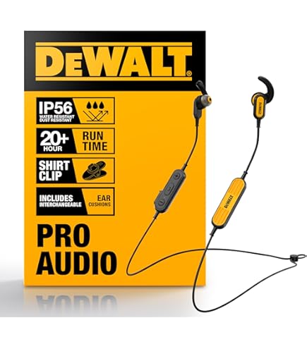 2-in-1 Bluetooth Wireless Headphones With External Speakers DEWALT