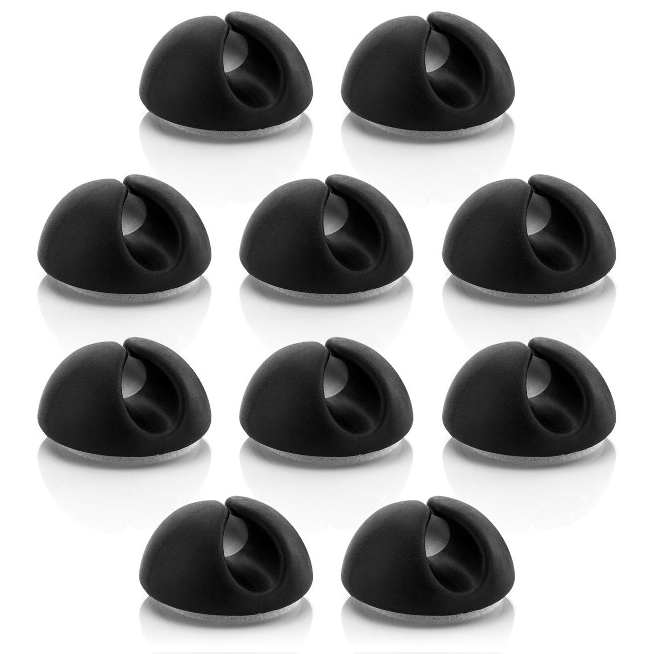 deleyCON Deleycon Cable Holder 10 Black