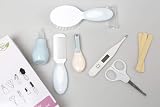 HlpiAMok Little Angel 10Pcs Baby Grooming Kit in Blue with Case view 5