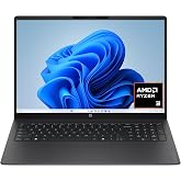 HP OmniBook 3 16 inch Laptop PC, 2K Touchscreen, AMD Ryzen 3 30, 8 GB RAM, 256 GB SSD, AMD Radeon 610M GPU, Windows 11 Home, Mica Silver, 16-by0199nr