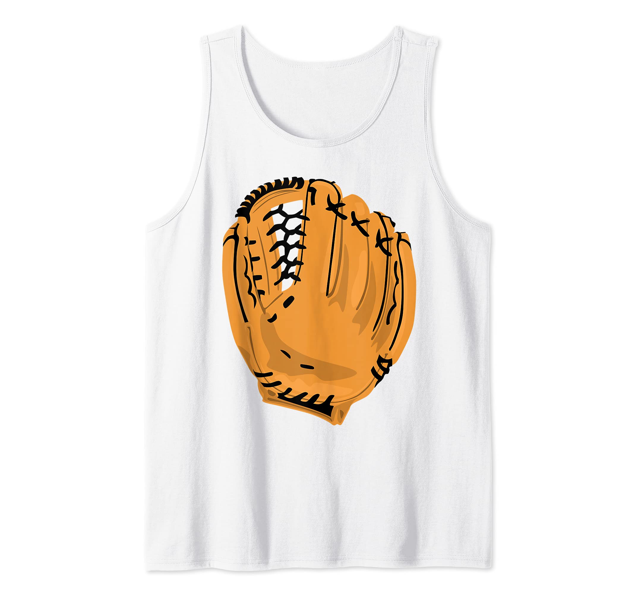 Baseball Softball Glove Tank Top