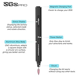 AM ARROWMAX Mini Engraving Pen with 42 Bits