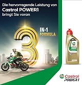 Castrol POWER1 2T Motorcycle Oil 1L Pack of 2 API TC ISO-L-EGD JASO FD view 2