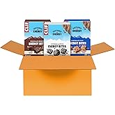CLIF BAR Energy Bites, Variety Pack, 3 Flavors, 15ct | 6g Protein per Pack, Made with Organic Oats, Non-GMO, Plant-Based, No High Fructose Corn Syrup