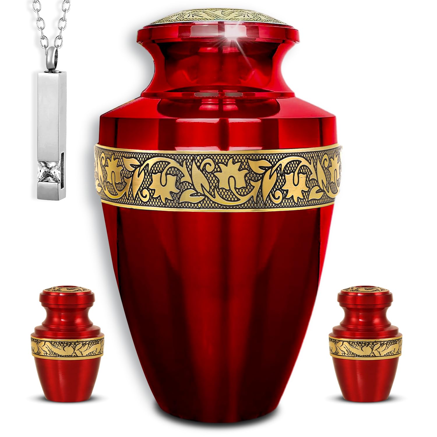 AmericUrn Set of 4 Funeral & Cremation Urn for