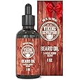 Beard Oil Conditioner - All Natural Sandalwood Scent with Argan & Jojoba Oils - Softens & Strengthens Beards and Mustaches fo