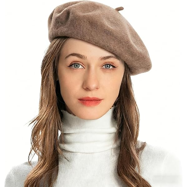Umeepar Women French Beret Hat Reversible Double Layer Hat  display picture 2