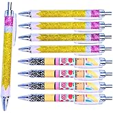 YJ PREMIUMS 8 PC Teacher Ballpoint Pens Teachers Appreciation Pen; Best Cool Cute Ballpoint Teaching Gift Set for Office School Preschool Student Principal Supply Accessories Stationary