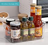 Grace Store 4 PCS Clear Storage Organisers Kitchen Bathroom Drawer Tray view 3
