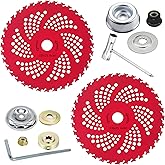 IRmm Weed Eater Blades, 2 Pack 9" x 36 Teeth Brush Cutter Blade | Weed Wacker Blade for Brush Cutter, Trimmer, Weed Eater