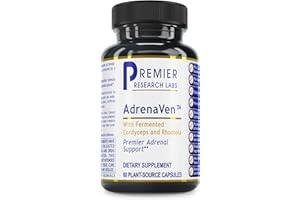 Premier Research Labs 30 Servings-AdrenaVen - Adrenal Health Supplement, Supports Adrenal Gland Health and Stress Response - Organic Adrenal Health - 60 Plant-Source Capsules