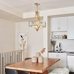 Majhoiw Modern Crystal Chandeliers for Dining Room