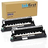 2 Inkfirst Compatible Drum Unit Replacement for Brother DR-630 DR630 DCP-L2520DW DCP-L2540DW HL-L2300DHL-L2320D HL-L2340DW HL