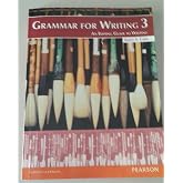 Grammar for Writing 3