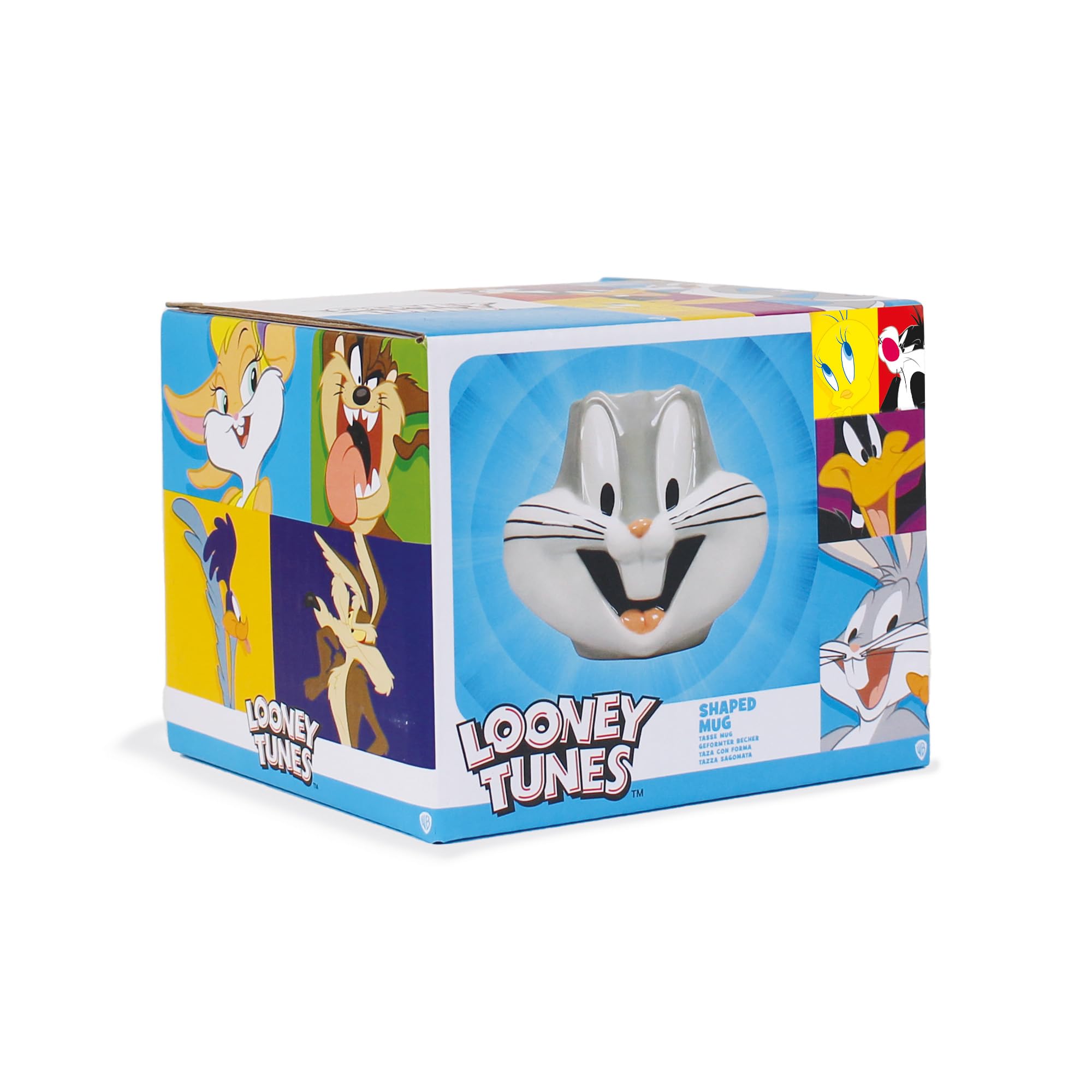 Half Moon Bay Looney Tunes Bugs Bunny Boxed Shaped Mug