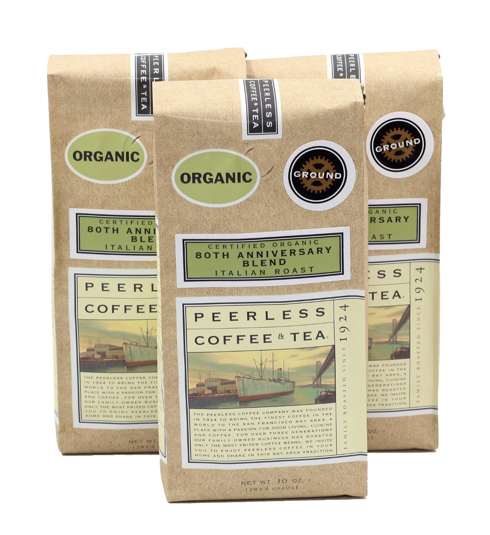 Amazon.com : Peerless, French Roast, Dark Roast Whole Bean Coffee, 2 ...