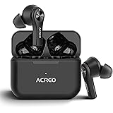 Wireless Earbuds, ACREO AirBuds,【2021 Launched】,Bluetooth TWS Earbuds with 24 Hours Playtime, More Compact Wireless Earbuds f