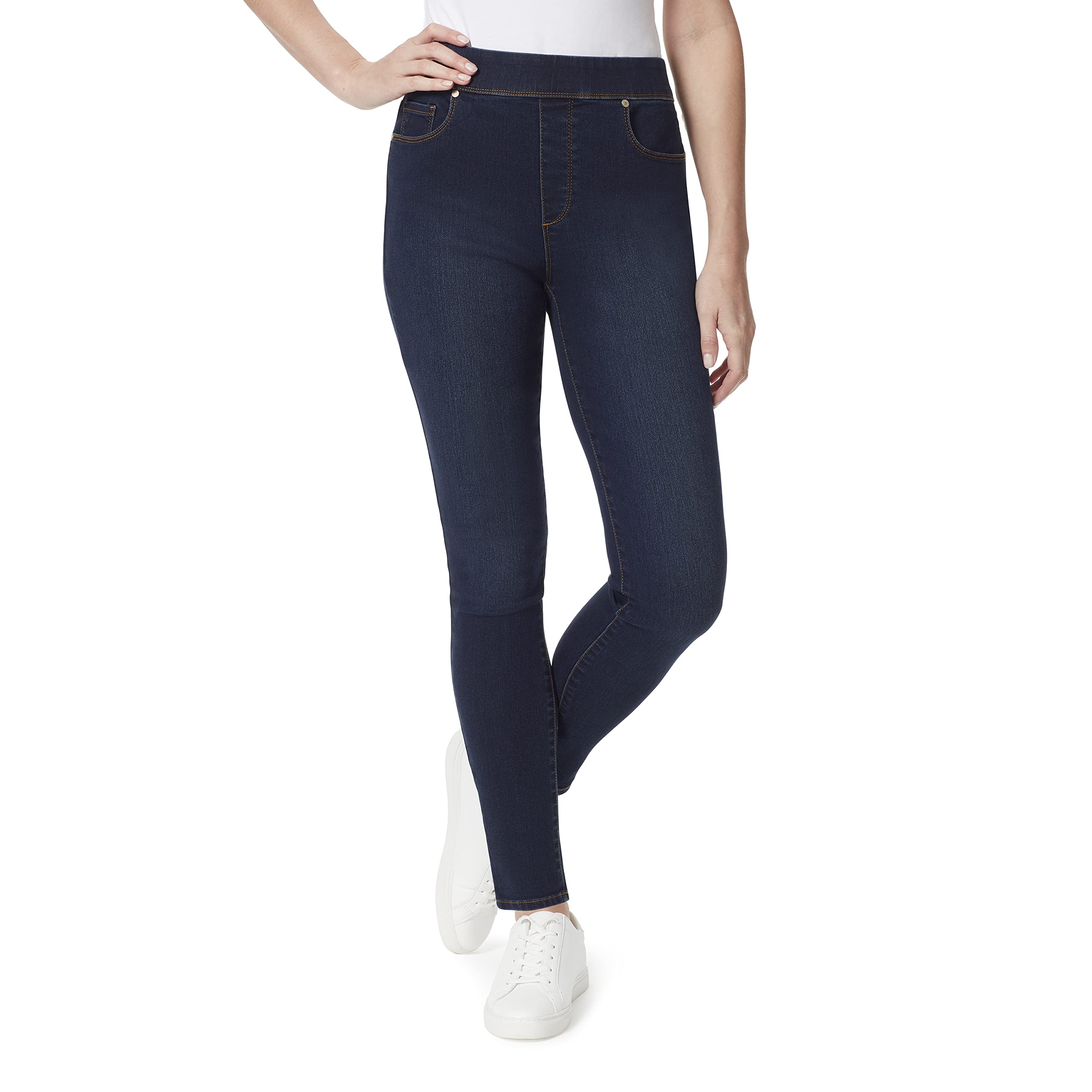 Gloria Vanderbilt Women’s Avery Slim Pull On Pant