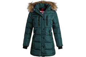 CANADA WEATHER GEAR Girls Winter Coat - Long Length Heavyweight Wind & Water Resistant Insulated Quilted Puffer Parka Coat