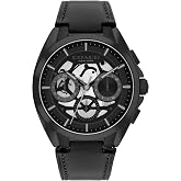 COACH Jackson Men&rsquo;s Multifunction Watch - Leather Strap, Three Subdials - Sporty, Everyday Timepiece - Gift for Him 41.5mm