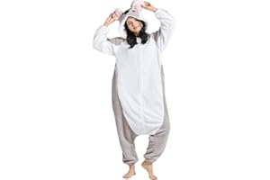 Unisex Adult Onesies Pajamas Animal Cosplay Costume Sleepwear One Piece Unisex Homewear…